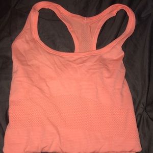 Lululemon Swiftly tank top in orange